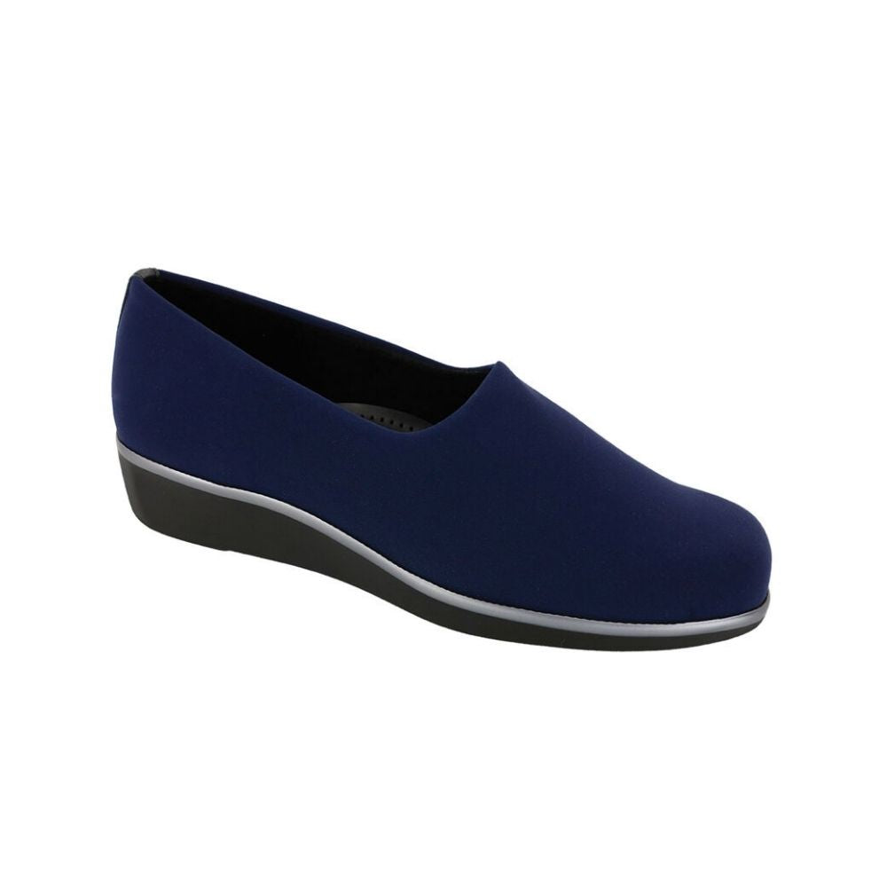 SAS Women's Bliss Slip-On Shoes - Navy 1