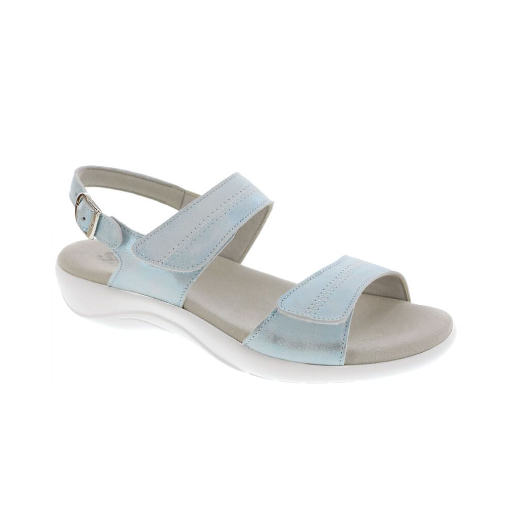 SAS Women's Nudu Handcrafted Comfort Leather Sandal - Shining Sea
