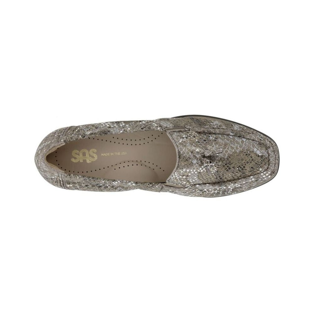 SAS Women’s Hope Slip-On Loafer - Multisnake Gold 2