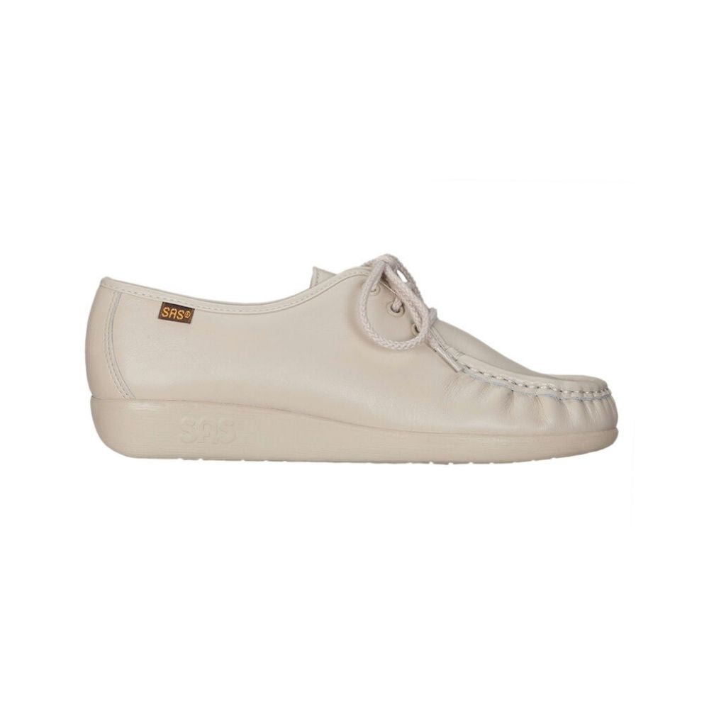 SAS Women's Siesta Comfort Slip-On Oxfords - Bone