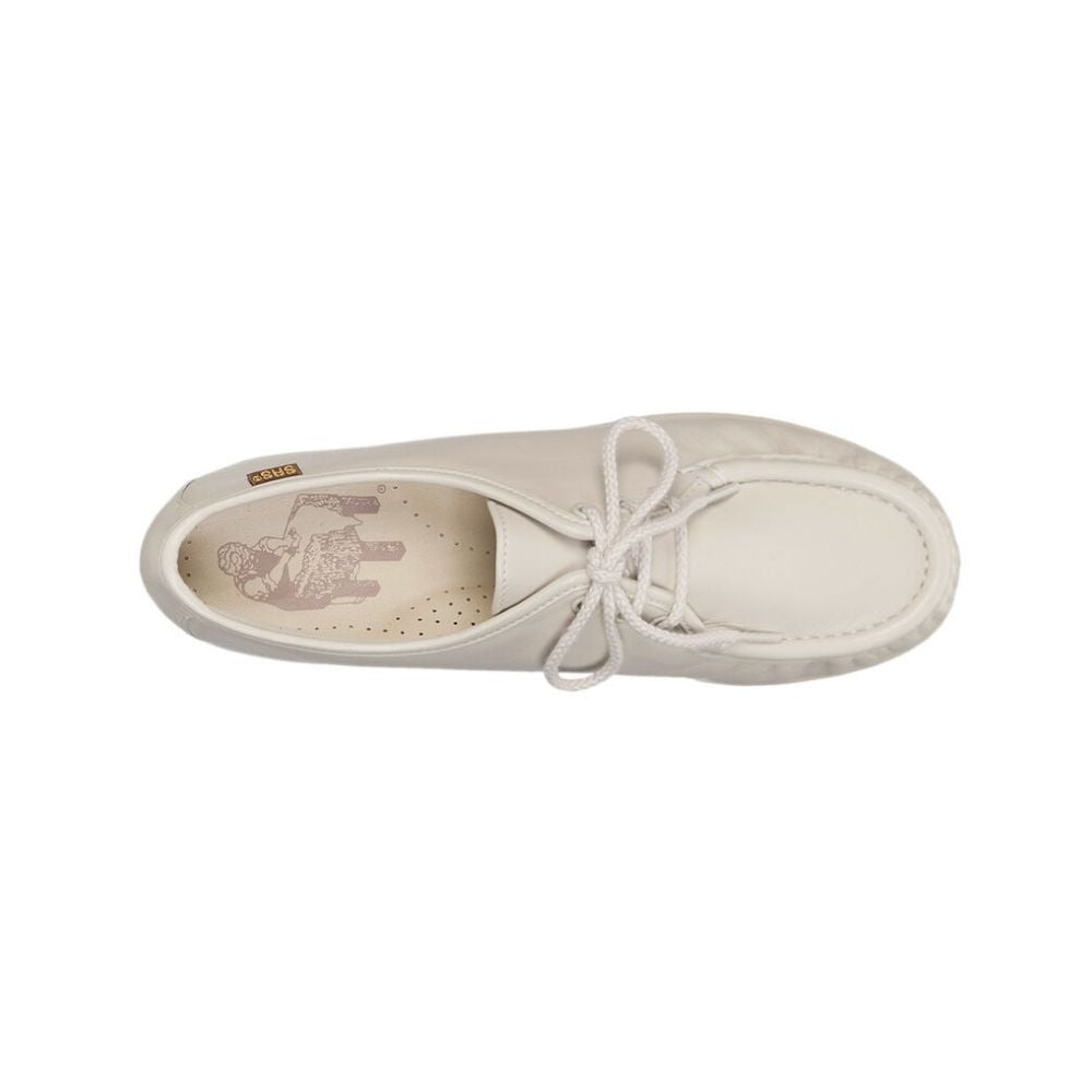 SAS Women's Siesta Comfort Slip-On Oxfords - Bone
