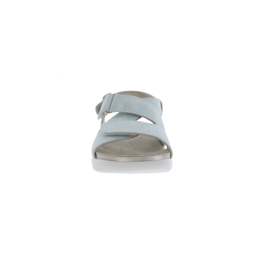 SAS Women's Huggy Cross Strap Adjustable Sandal - Shining Sea