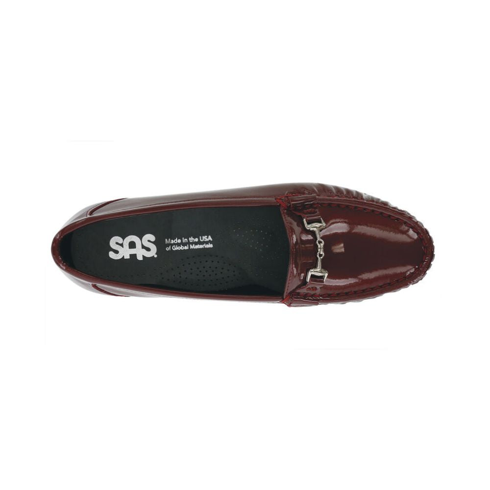 SAS Women's Metro Leather Oxford Shoe - Garnet