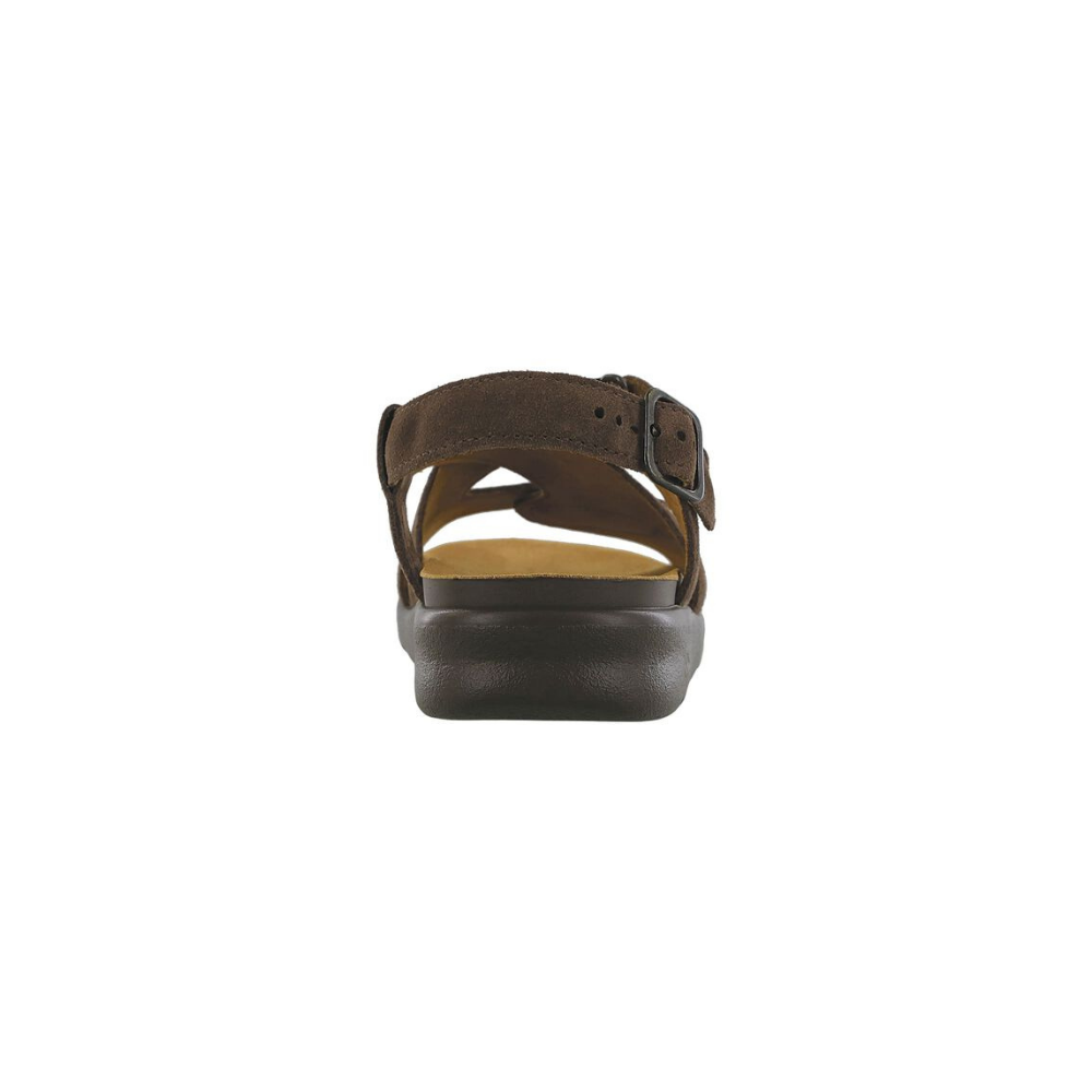 SAS Women's Huggy Cross Strap Adjustable Sandal - Teddy