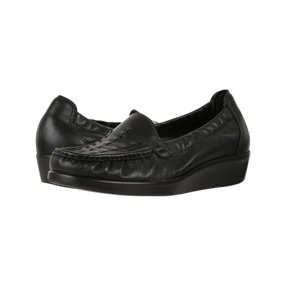 SAS Women’s Weave Handcrafted Comfort Clog – Black