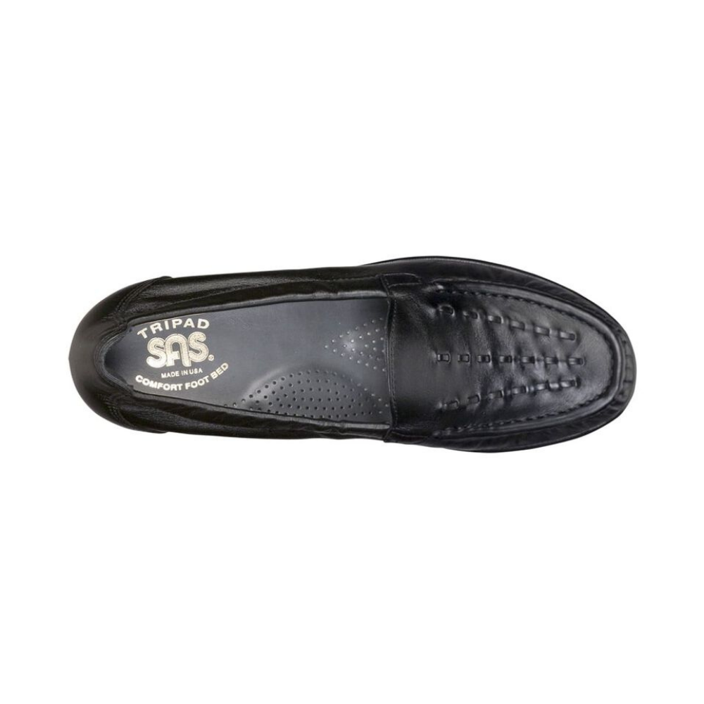 SAS Women’s Weave Handcrafted Comfort Clog – Black