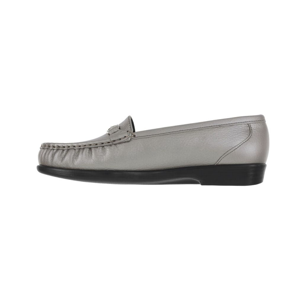 SAS Women's Metro Leather Oxford Shoe - Pewter