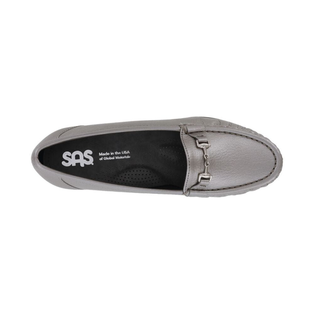 SAS Women's Metro Leather Oxford Shoe - Pewter