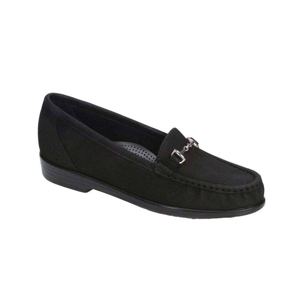 SAS Women's Metro Leather Oxford Shoe - Charcoal Nubuck