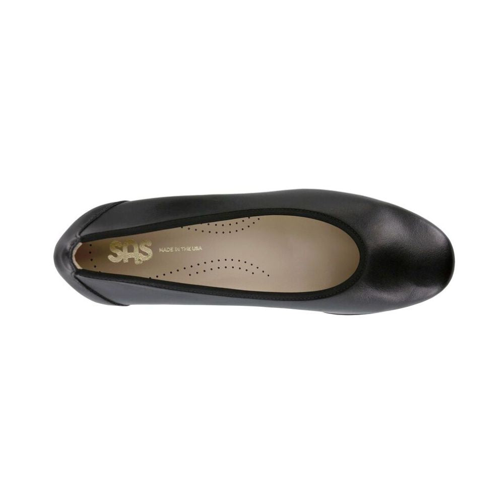 SAS Women’s Milano Leather Comfort Pump – Black