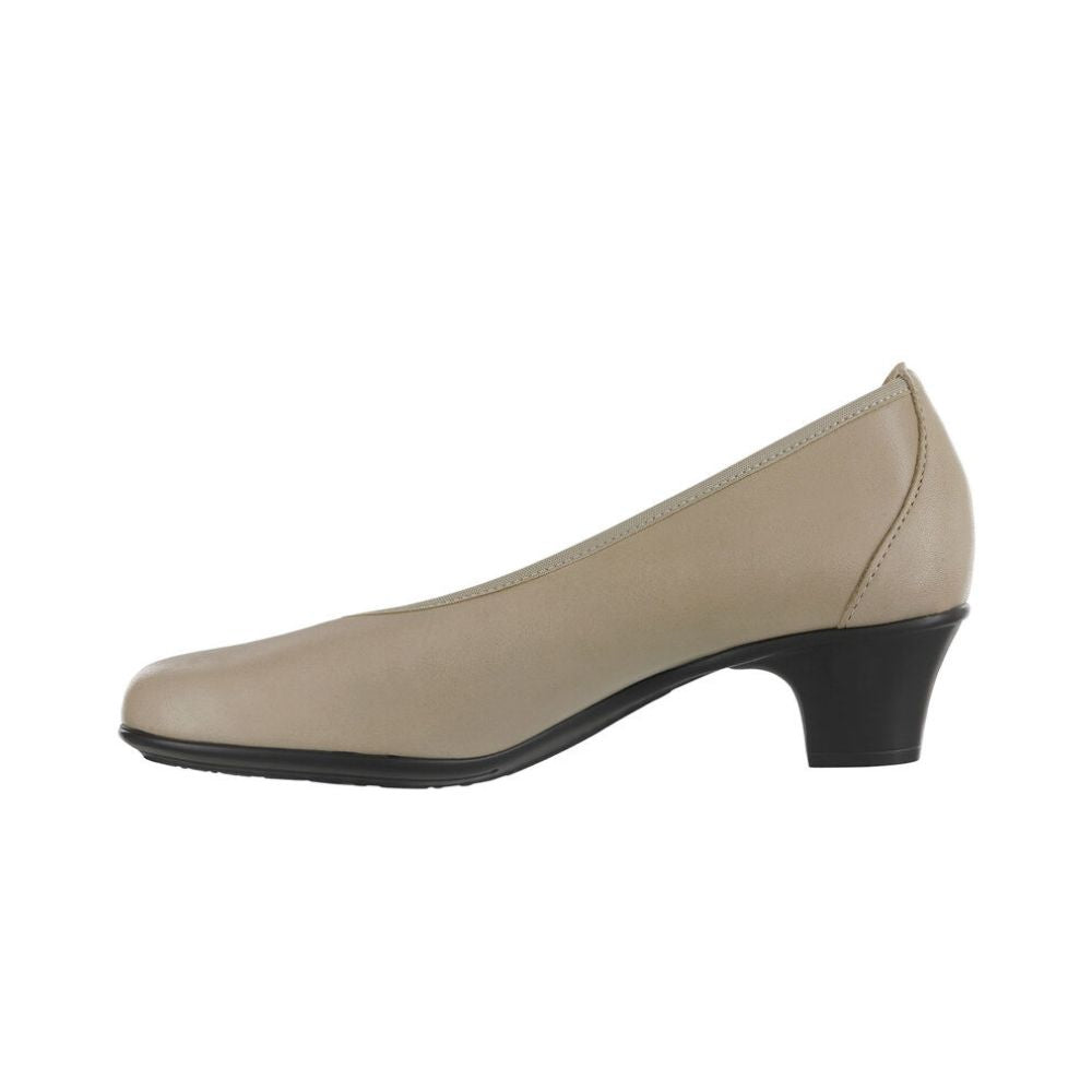 SAS Women’s Milano Leather Comfort Pump – Crema