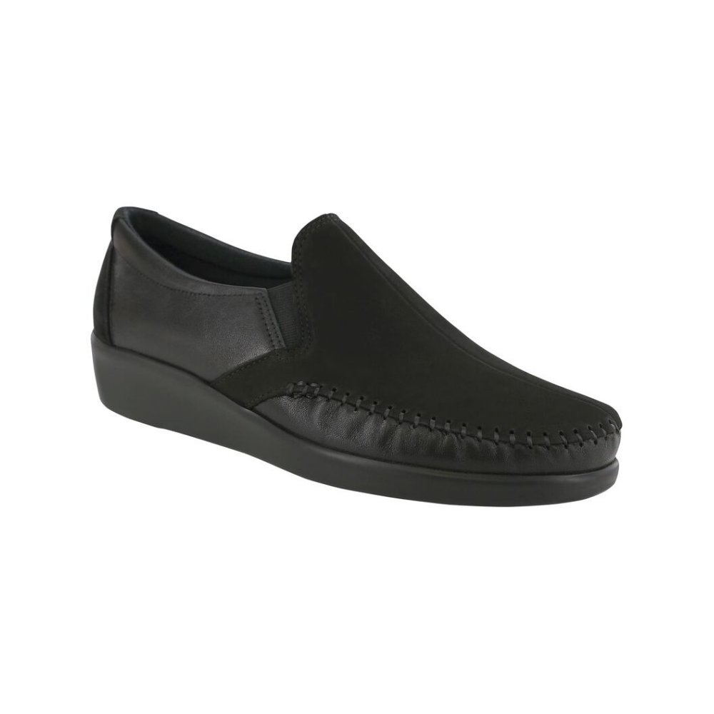 SAS Women’s Dream Comfort Loafer – Charcoal Black