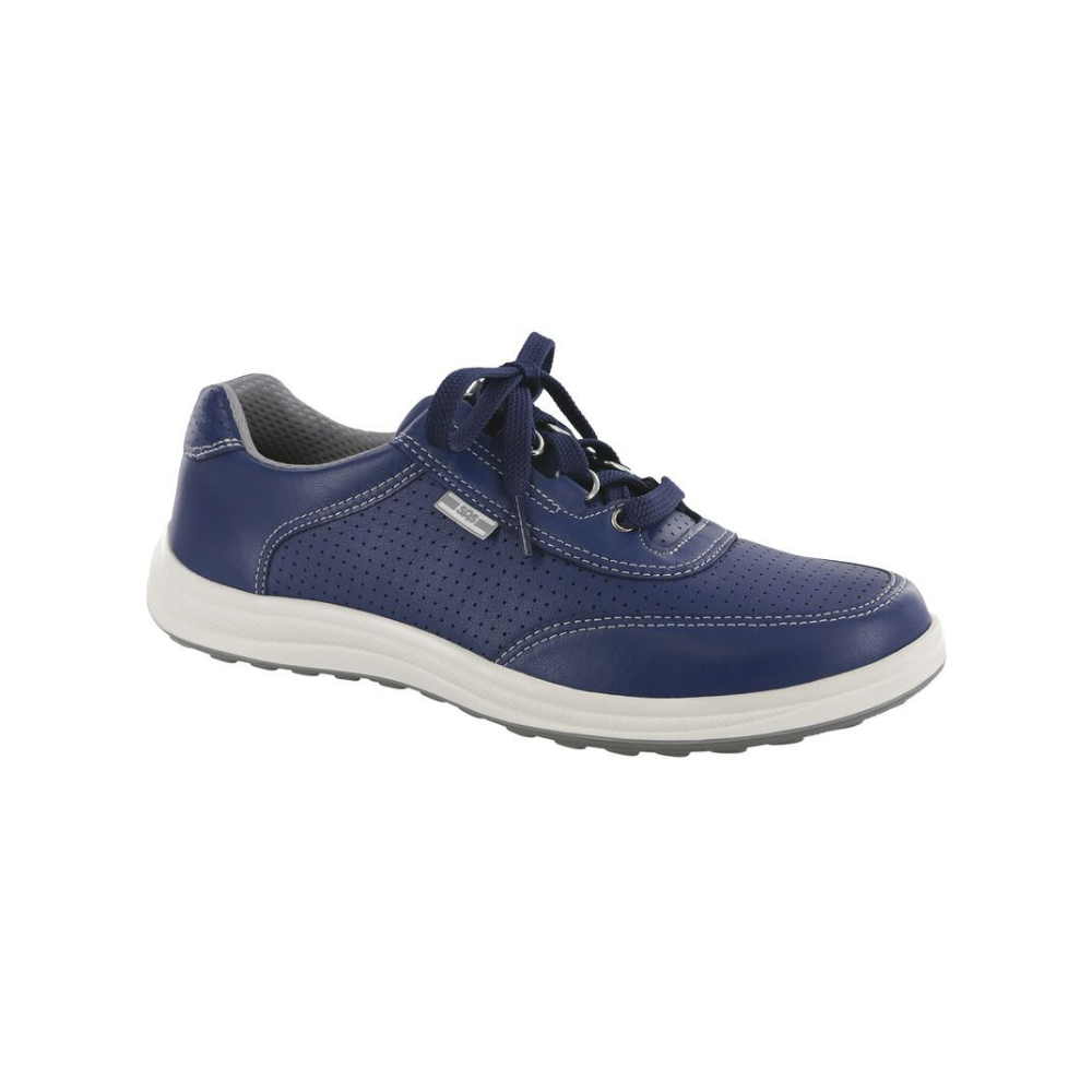 SAS Women's Sporty Lux Athletic Walking Shoe – Blue Perf