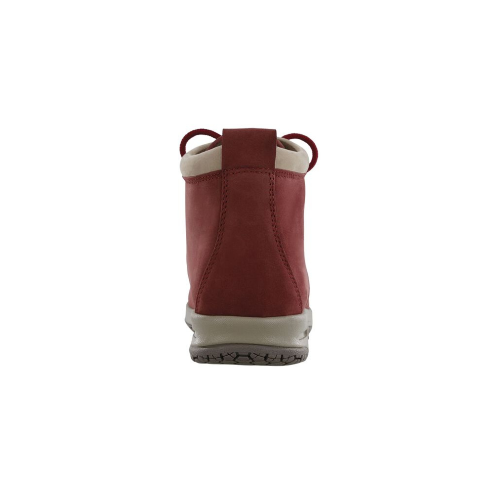 SAS Women's Gretchen Lace-Up Slip-Resistant Boot – Red / Taupe