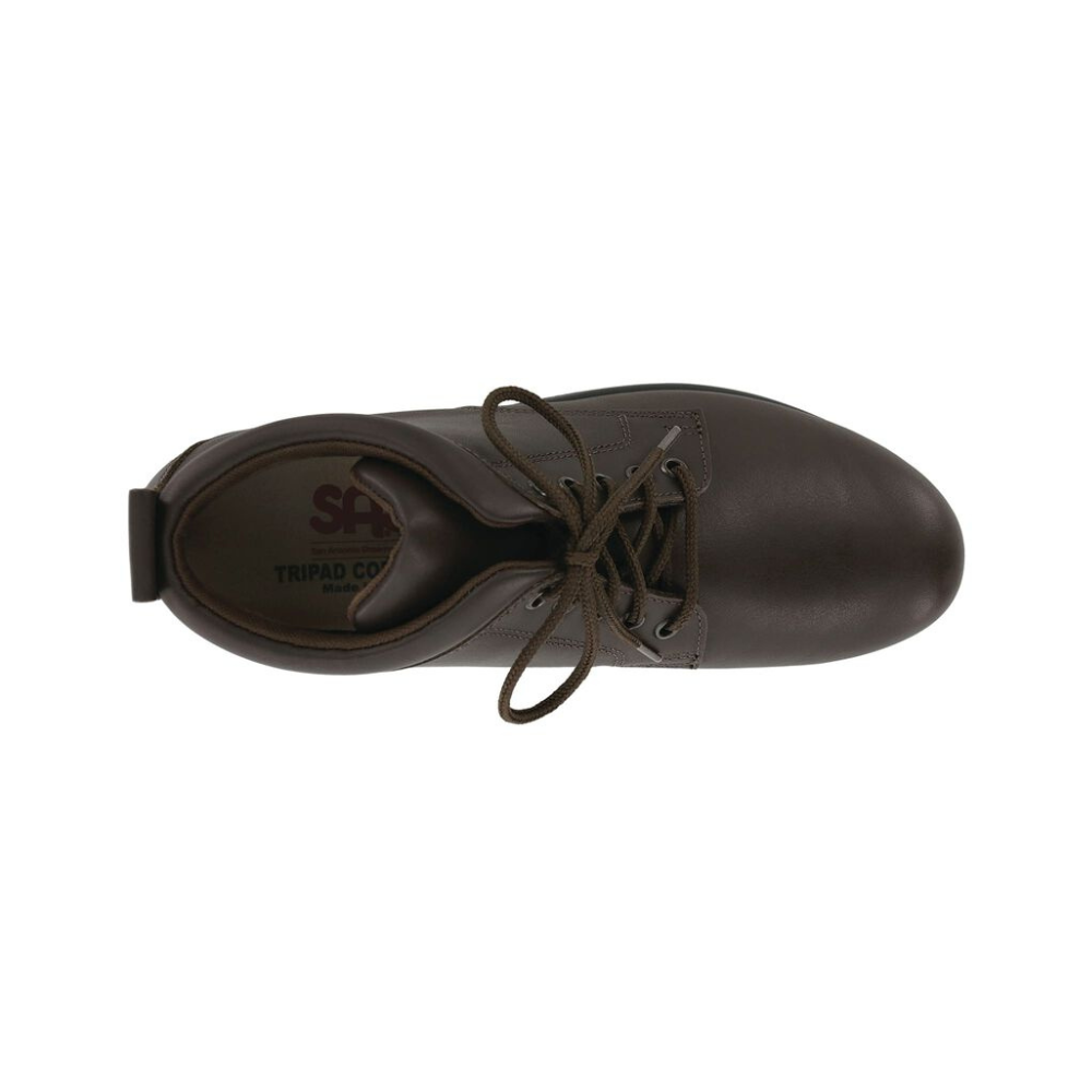 SAS Women's Gretchen Lace-Up Slip-Resistant Boot – Dark Brown