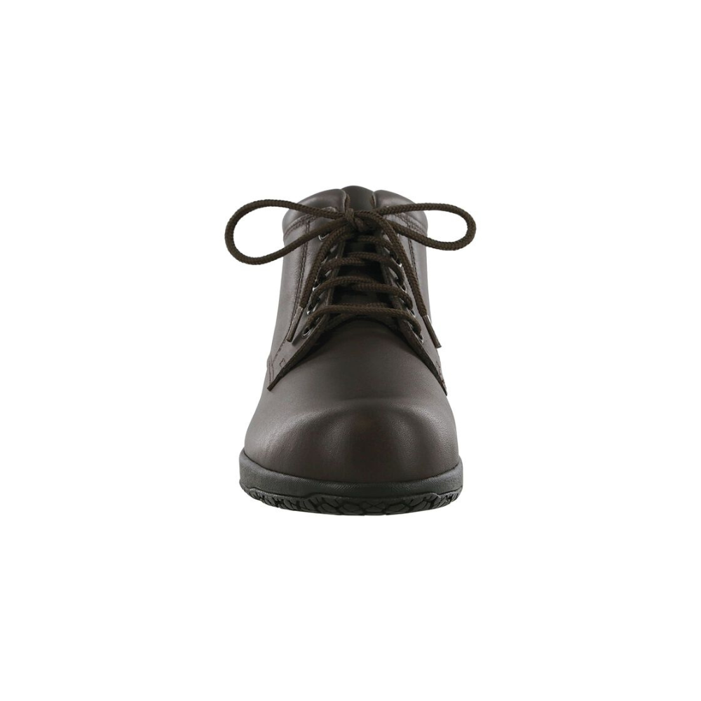 SAS Women's Gretchen Lace-Up Slip-Resistant Boot – Dark Brown