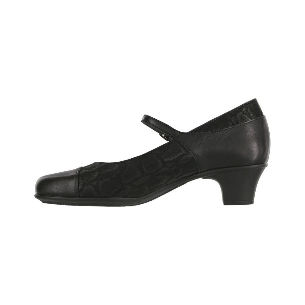 SAS Women's Isabel Pump – Black / Snake