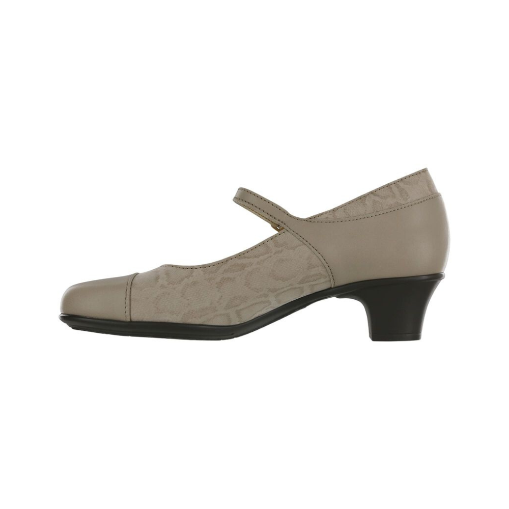 SAS Women's Isabel Pump – Taupe / Snake