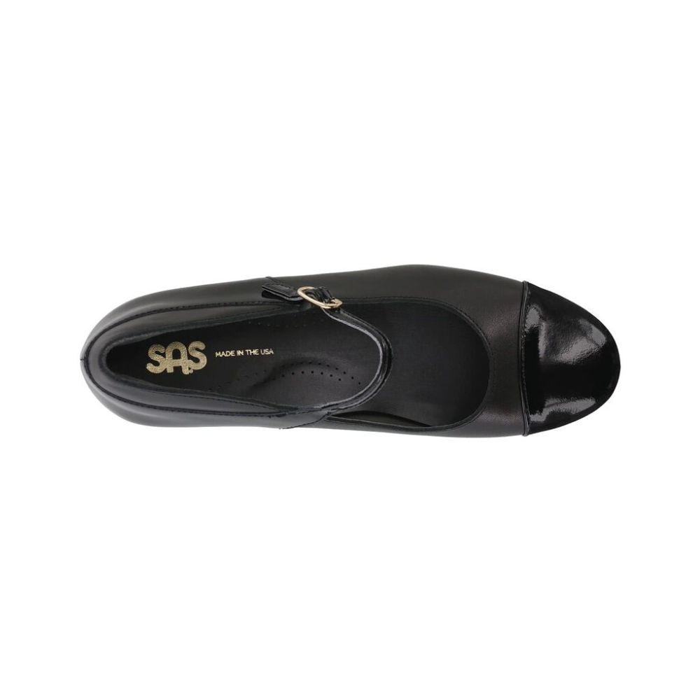 SAS Women's Isabel Pump – Black / Black Patent