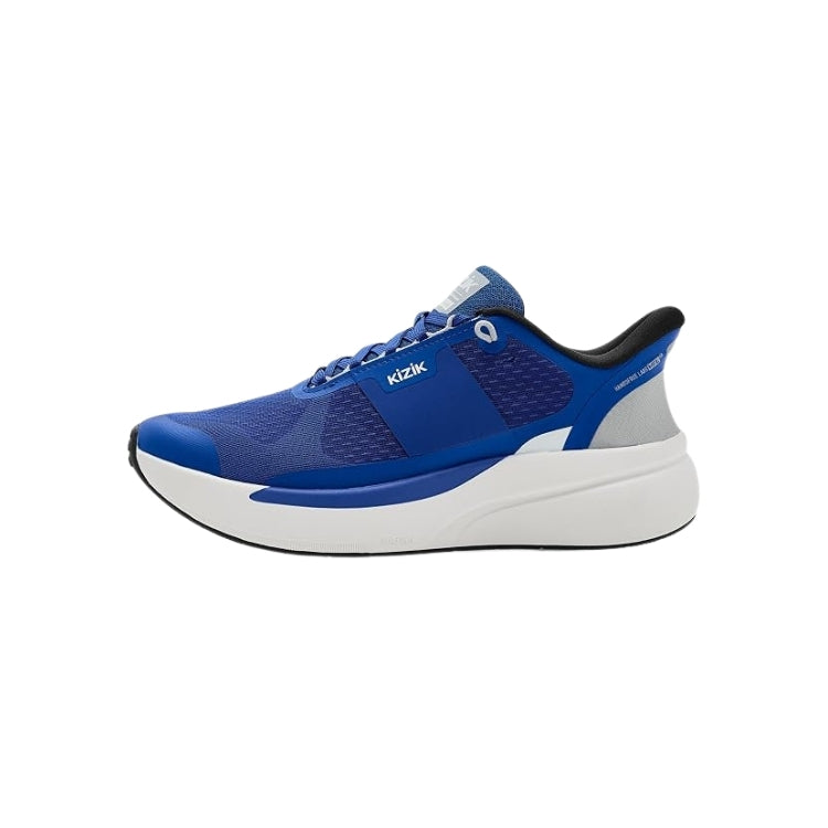 Kizik Men's Freedom Run Hands-Free Sneakers – Lapis Blue/White