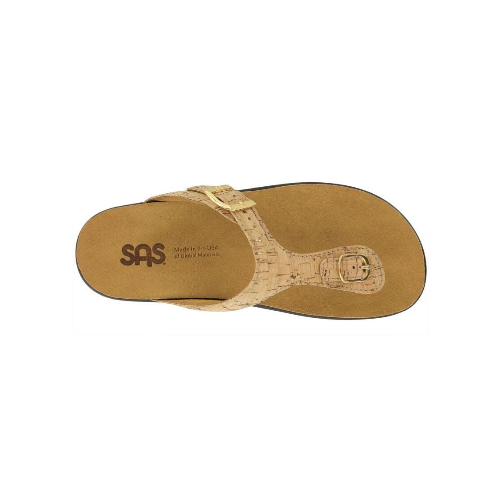 SAS Women's Sanibel Sandals - Golden Cork 2