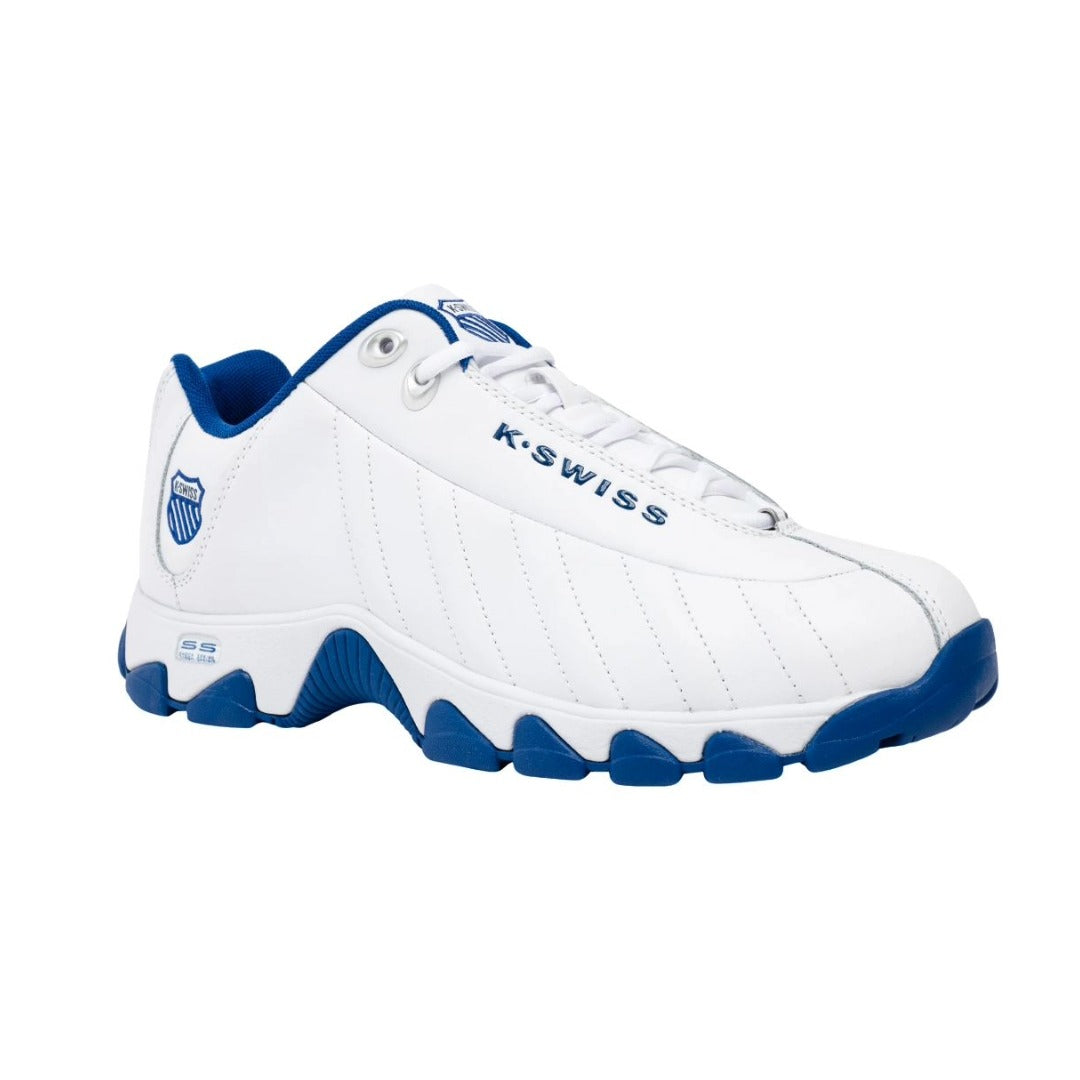 K-Swiss Men's ST329 CMF White / Classic blue XW 7