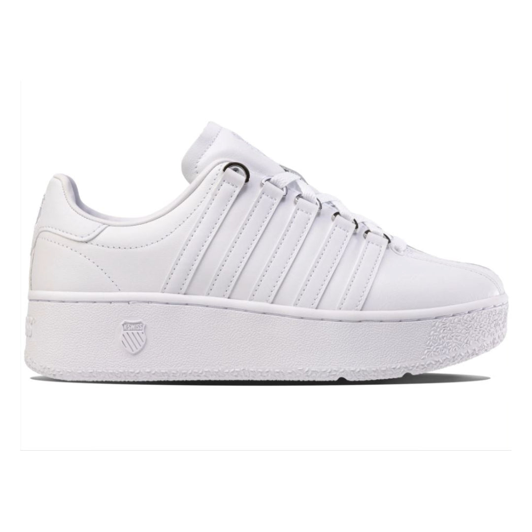 K-Swiss Women's Classic VN Platform White / White Sneaker 1