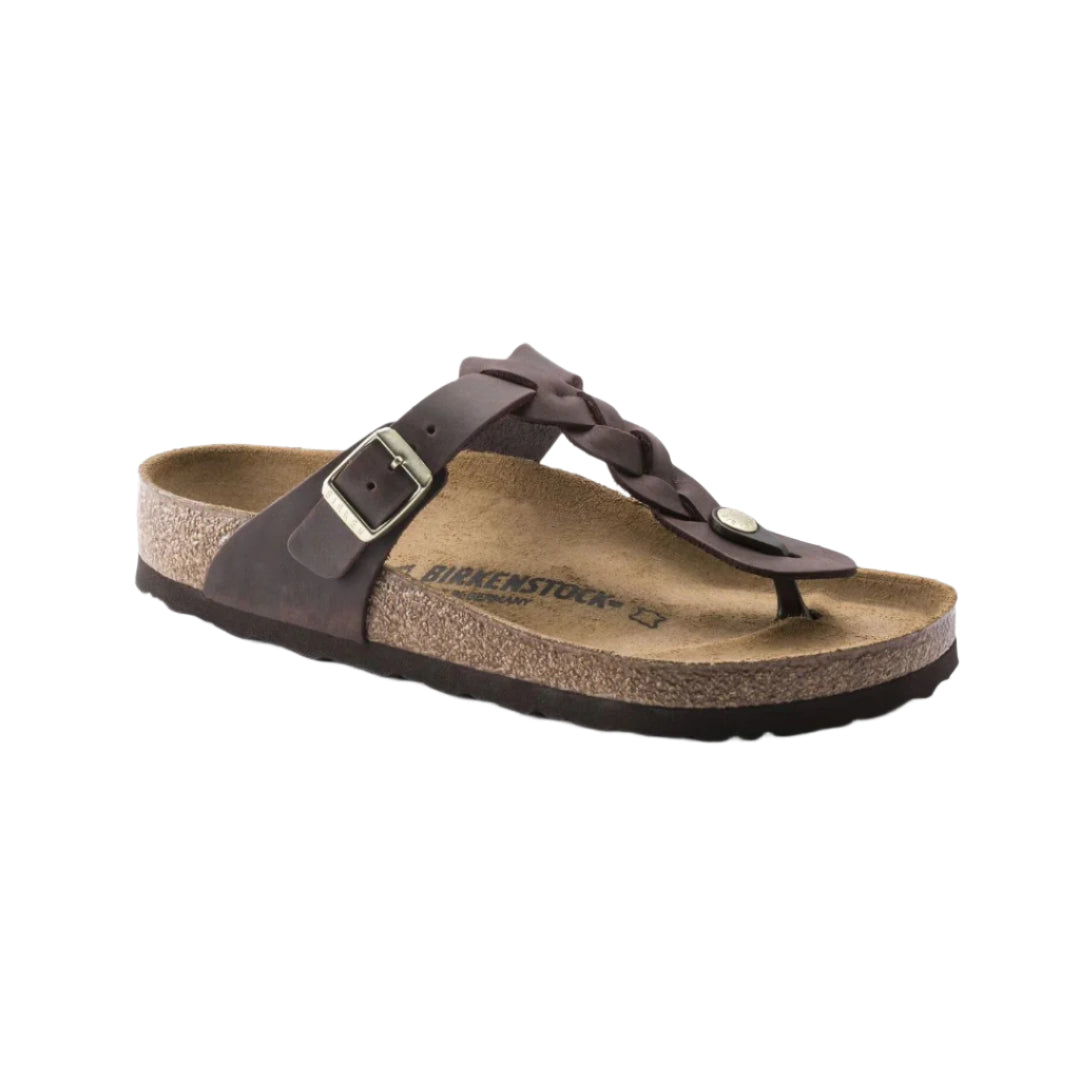 Birkenstock Gizeh Braided -Habana oil Leather Sandals 1