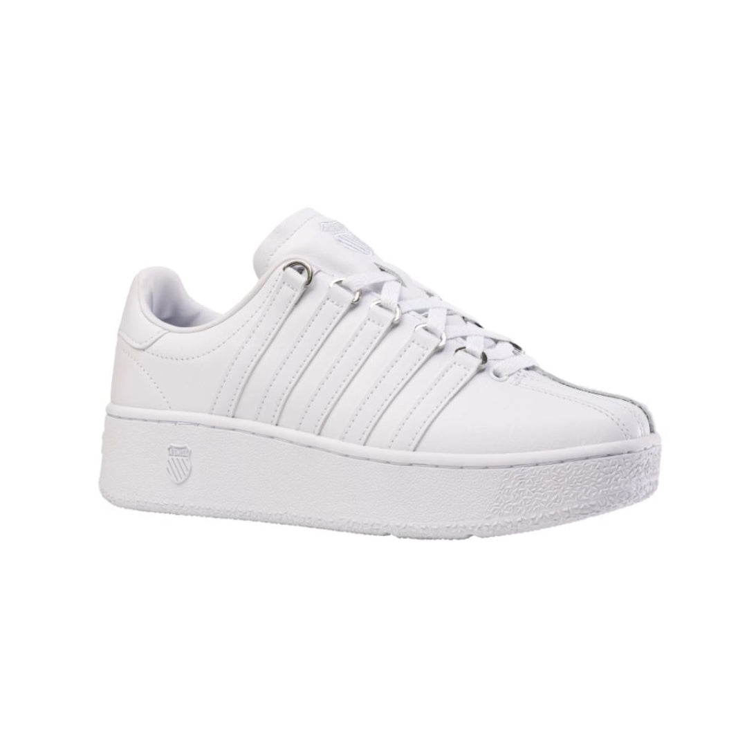 K-Swiss Women's Classic VN Platform White / White Sneaker 2
