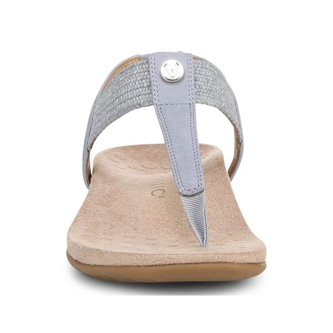 Vionic Brea Toe Post Slingback Sandal Blue Mist I9863L5404 6