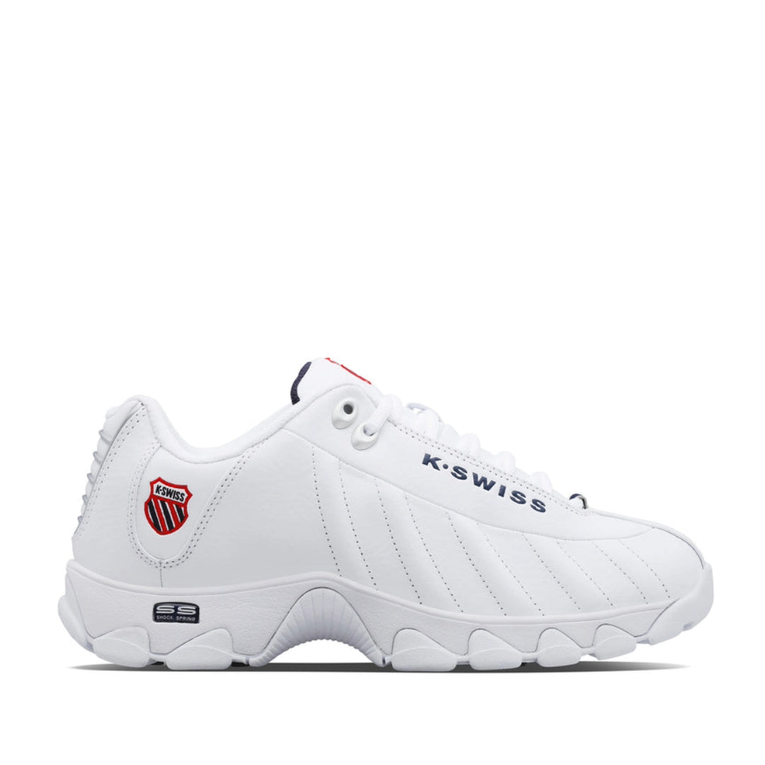 K.swiss Men's ST329 CMF 03426-130-M White / Navy / Red Sneaker 1