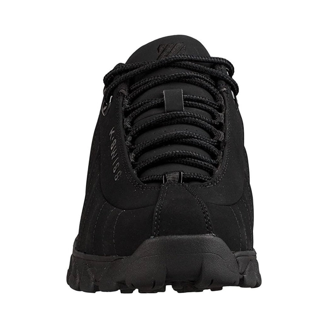 K-Swiss ST329 Black Black Suede 03426098 Men's Shoes