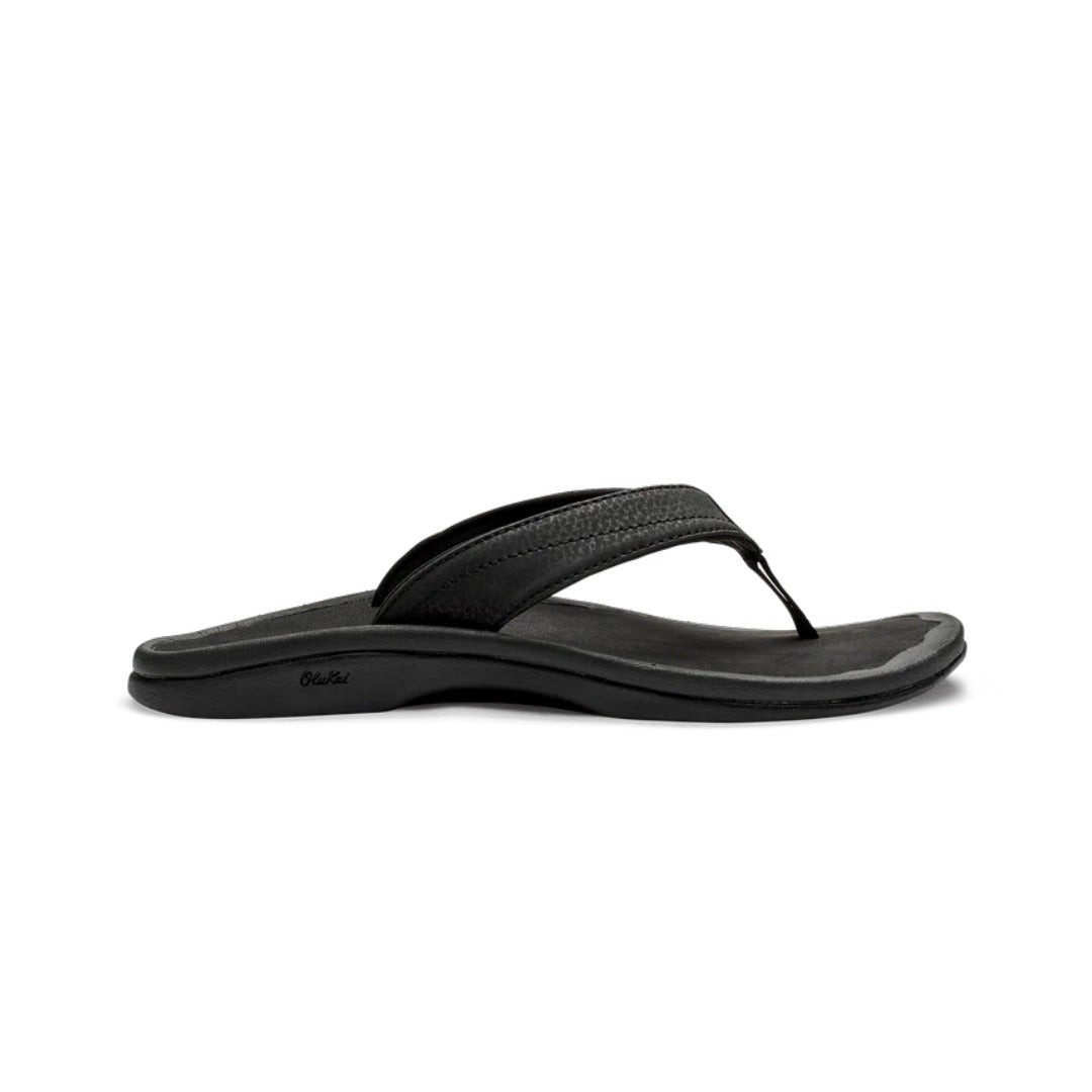 Olukai Women's Ohana Water-Friendly Sandals Black / Black