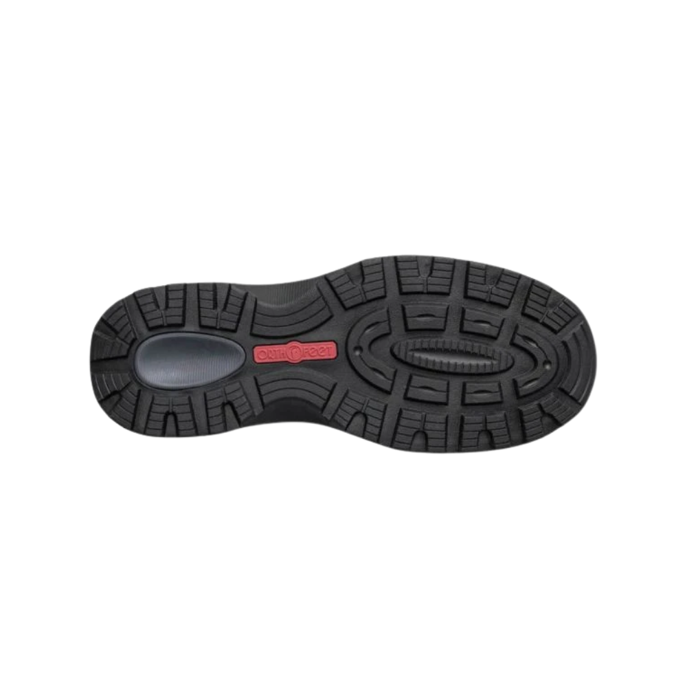 Orthofeet Women's Bristol Comfort Hiking Shoes Black Wide Toe Box