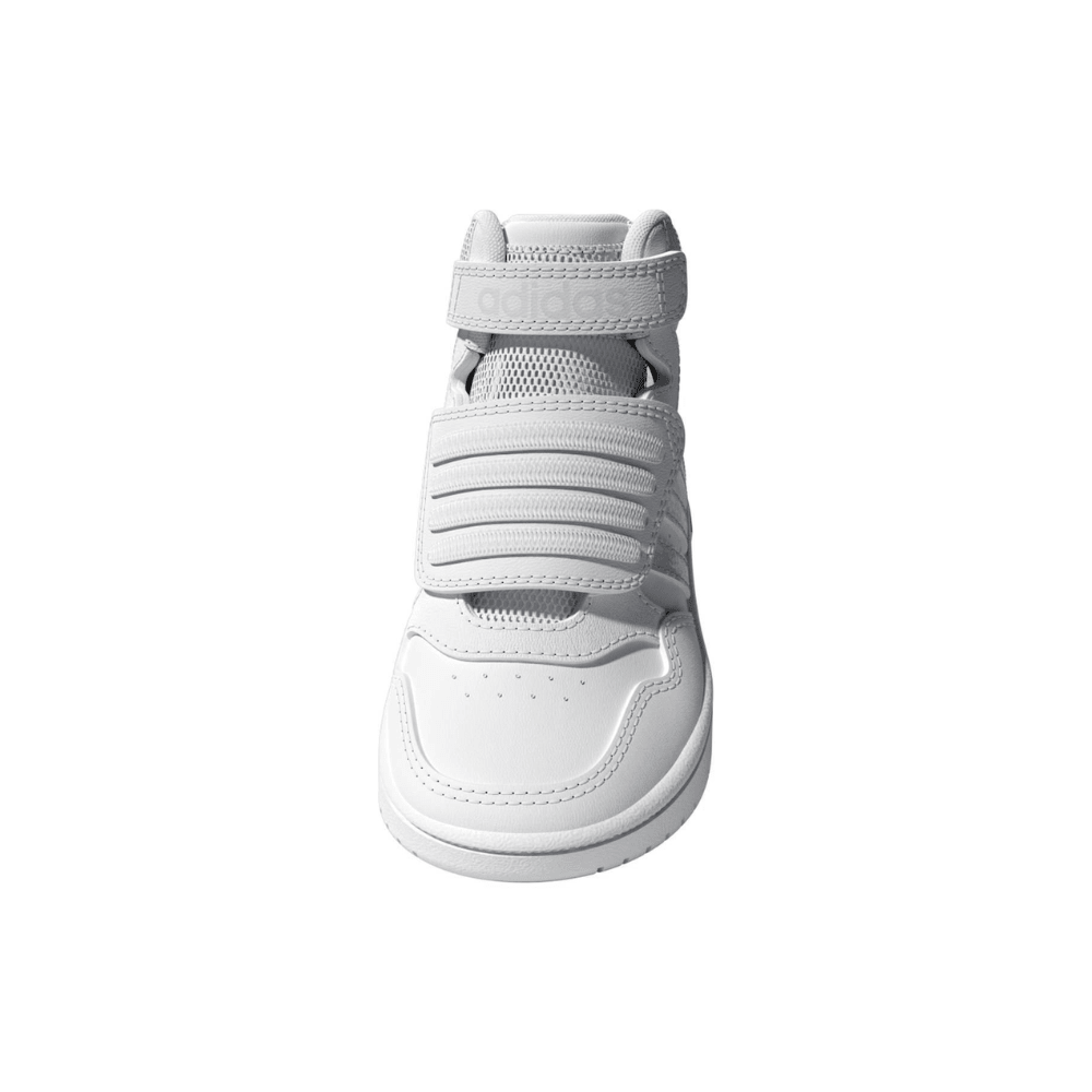 Adidas Hoops Mid 3.0 AC I Kids Basketball Sneakers White Silver - sole view