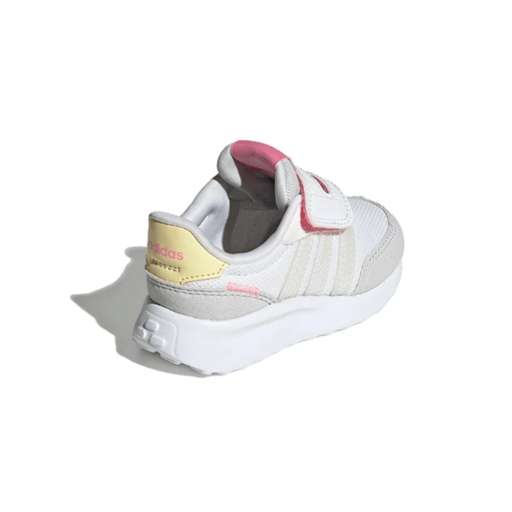 Adidas Unisex Kid’s Run 70s AC I Running Shoes - White /Grey/Pink - GW1485 7