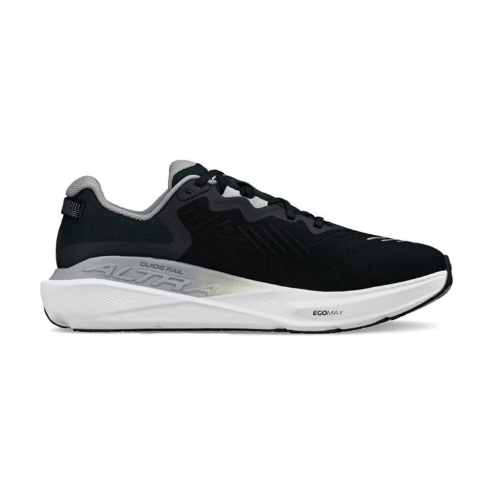 ALTRA Men's Paradigm 8 Lightweight Road Running Shoe Black/White Wide 1