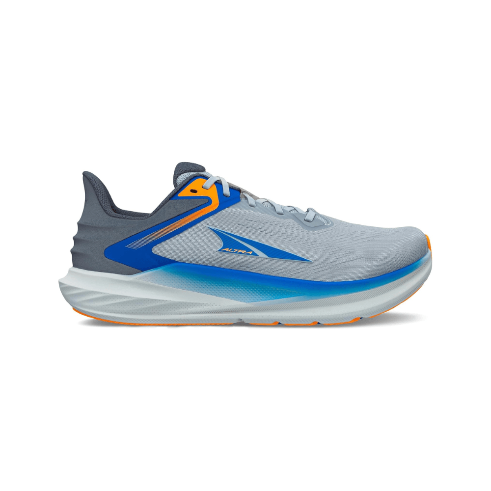 ALTRA Men's Torin 8 Lightweight Running Shoe - Dark Gray /Blue 1