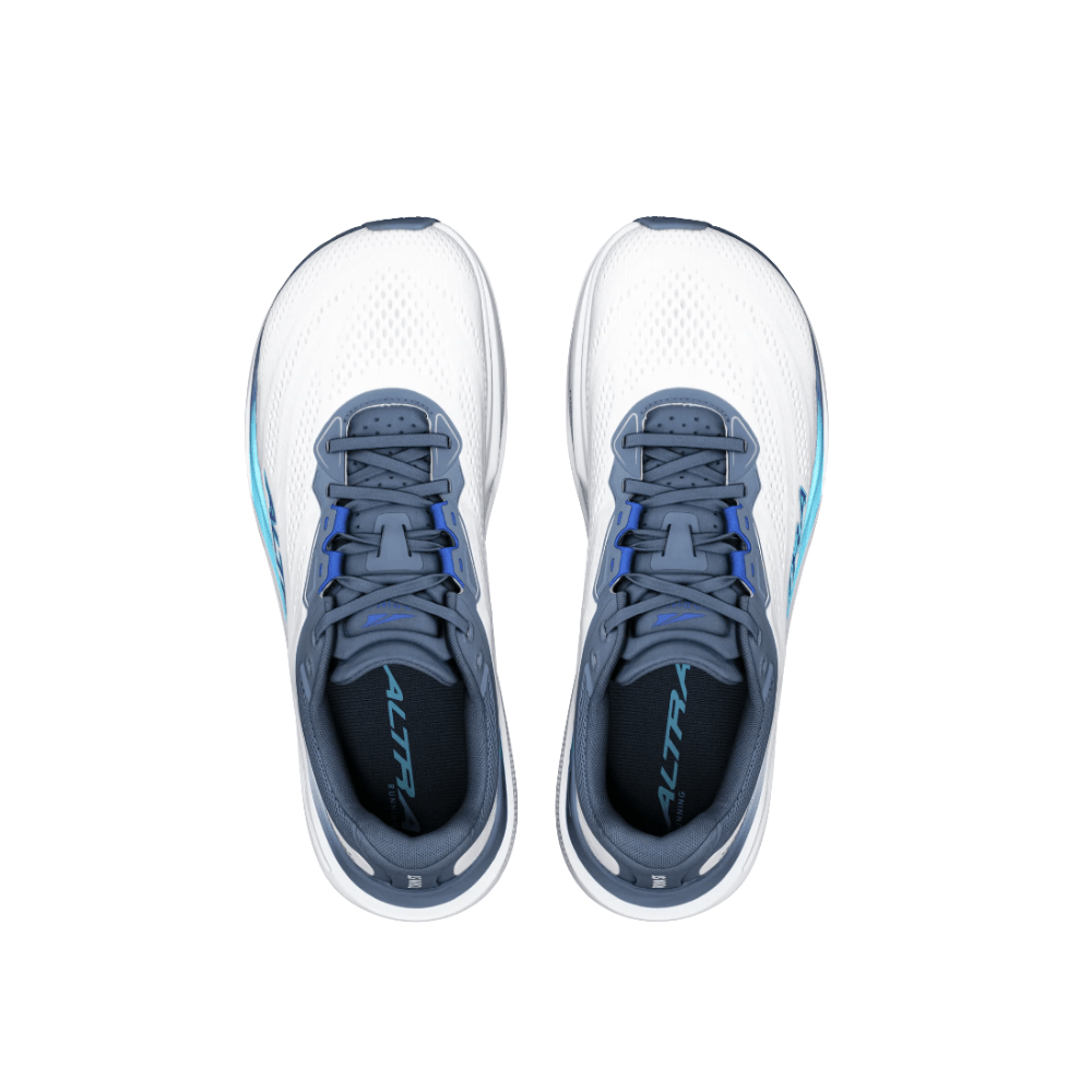 Altra Running Men's Torin ST Road Running Shoes – White / Victorian Blue 3