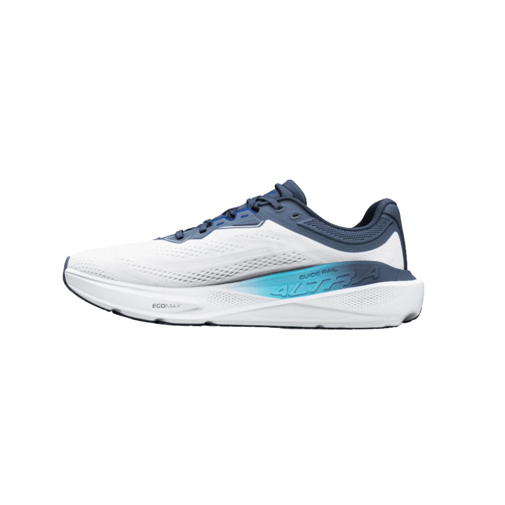 Altra Running Men's Torin ST Road Running Shoes – White / Victorian Blue 5