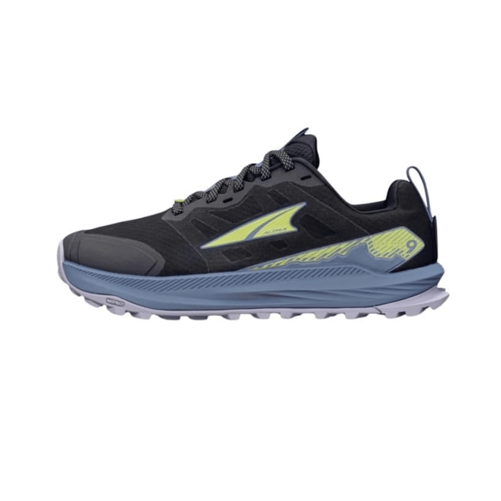 ALTRA Women's Lone Peak 9 Trail Running Shoe - Black/Blue 1