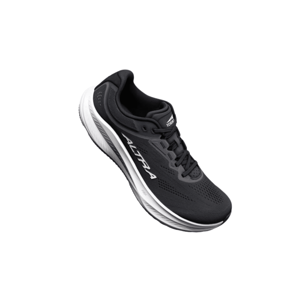 Altra Women's Torin 9 Running Shoe - Black / White / Black 2