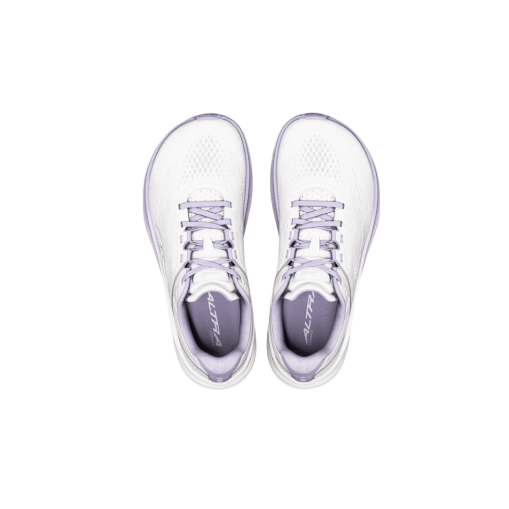 Altra Women's Torin 9 Running Shoe - White/White/Wisteria 3
