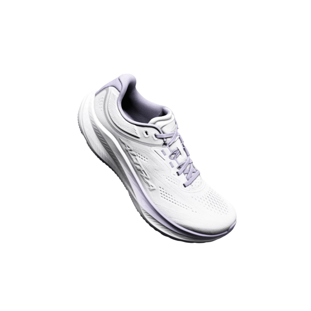 Altra Women's Torin 9 Running Shoe - White/White/Wisteria 2