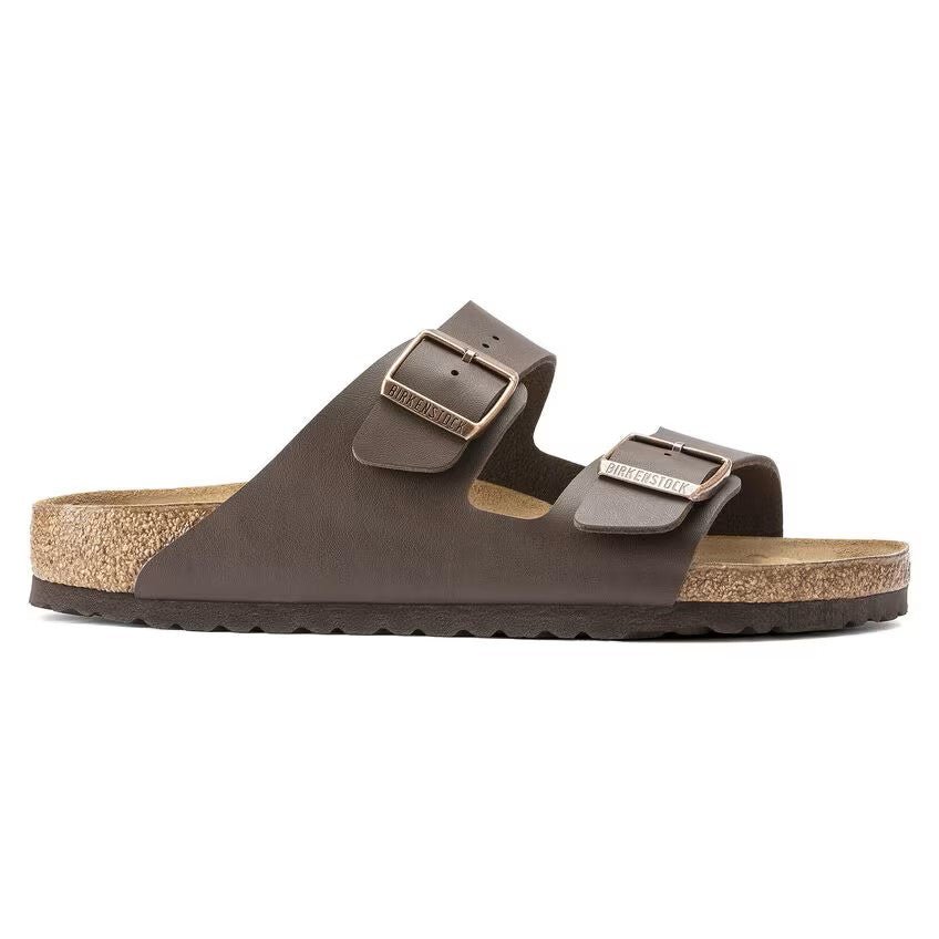 Birkenstock Arizona Birko-Flor - Dark Brown Leather Unisex Sandal 2