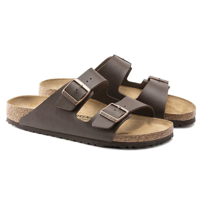 Birkenstock Arizona Birko-Flor - Dark Brown Leather Unisex Sandal 4