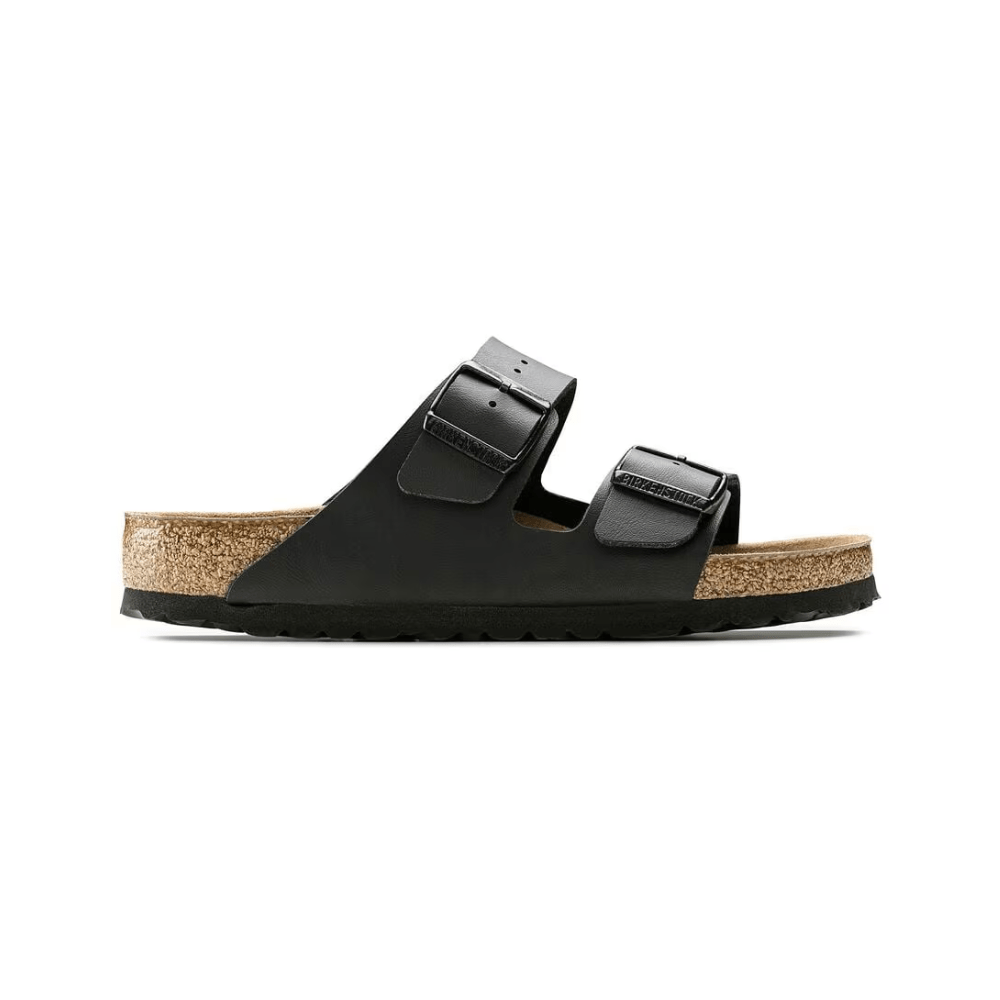 Birkenstock Arizona Birko-Flor - Black Leather Unisex Sandal 1