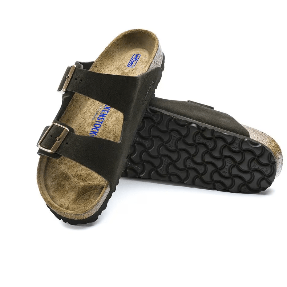 Birkenstock Arizona Soft Footbed – Mocha Suede Leather Sandals 0951311 5
