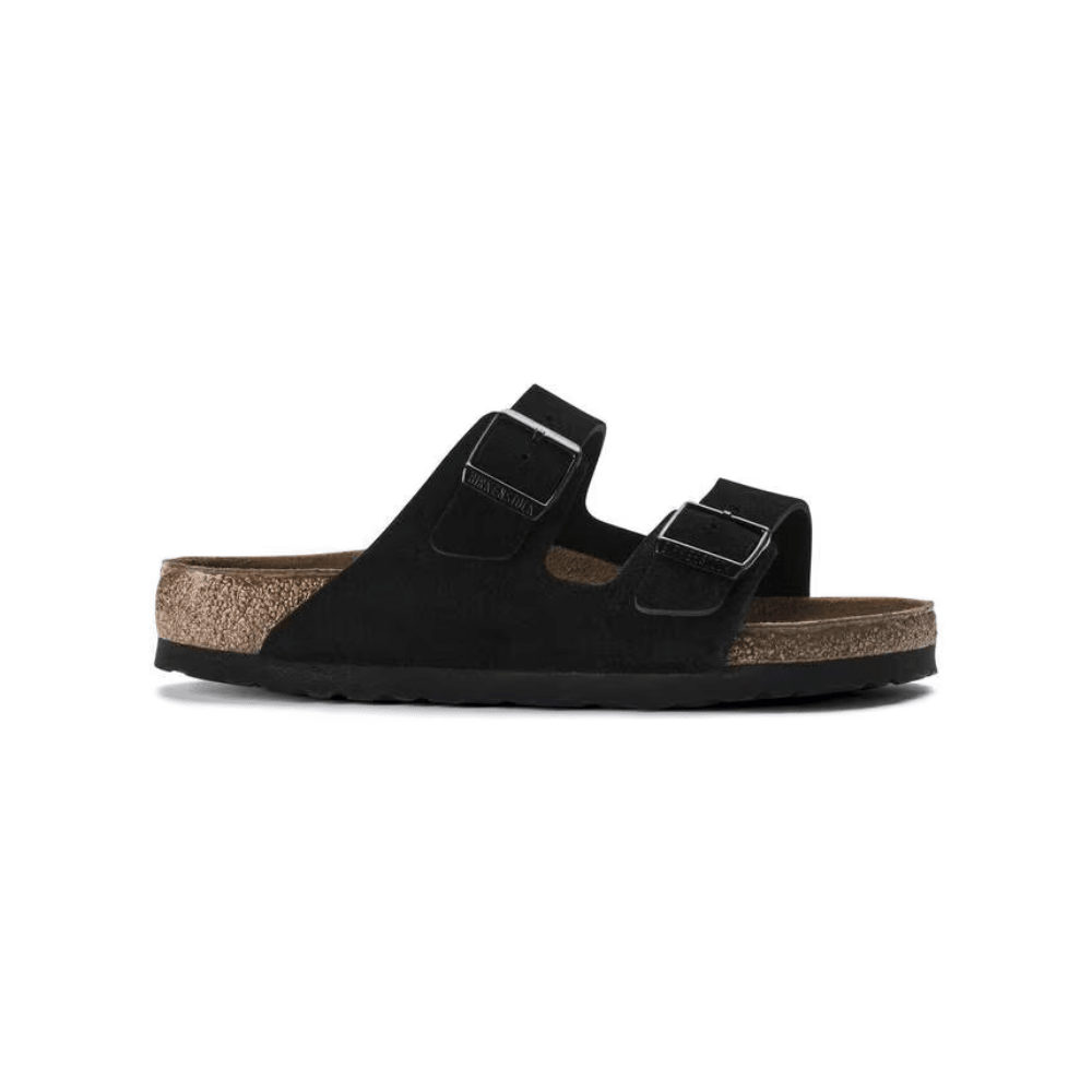 Birkenstock Arizona Soft Footbed Sandal – Black Suede 1