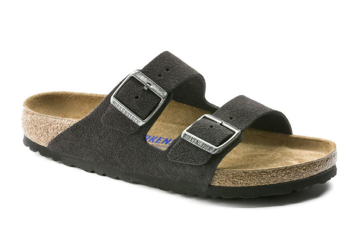 Birkenstock Arizona Soft Footbed Suede Leather unisex Sandal - Men's SandalBirkenstock